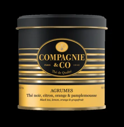 Thés Aux Agrumes | Thés Noirs | Compagnie & Co Agrumes