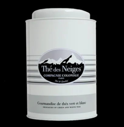 Autour Du Thé | Coffrets De Thés | Compagnie & Co Boite vide 1Kg Thé des Neiges