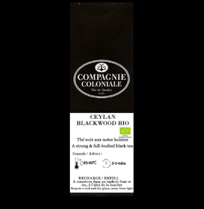Thés Bio | Compagnie & Co Ceylan Blackwood Bio