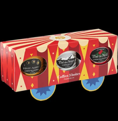 Coffrets De Thés | Rooibos | Compagnie & Co Coffret Noël/Neiges/Austral 3x30g