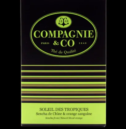 Thés Aux Agrumes | Thés Verts | Compagnie & Co Soleil des Tropiques