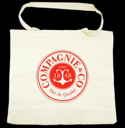 Autour Du Thé | Coffrets De Thés | Compagnie & Co Tote bag beige